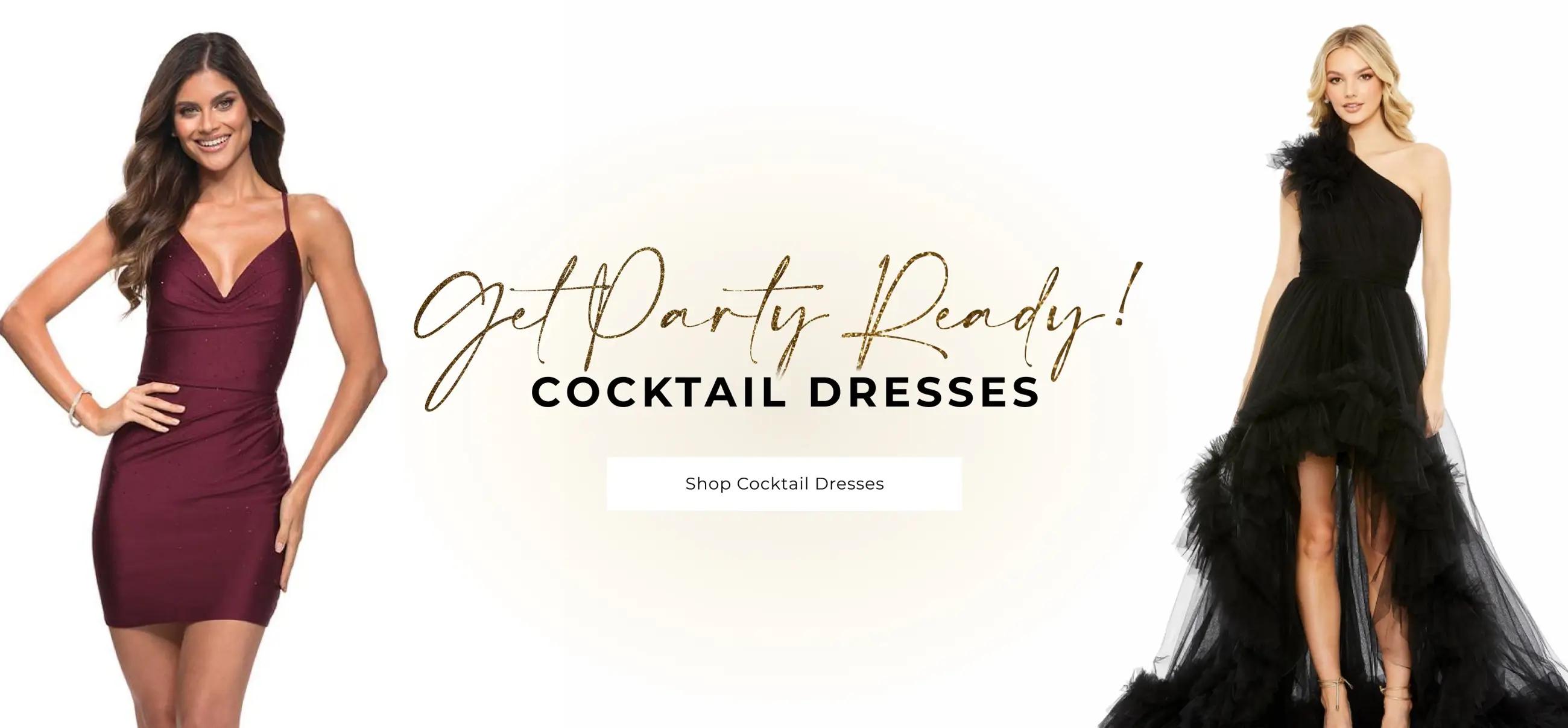 Desktop Cocktail Dresses Banner