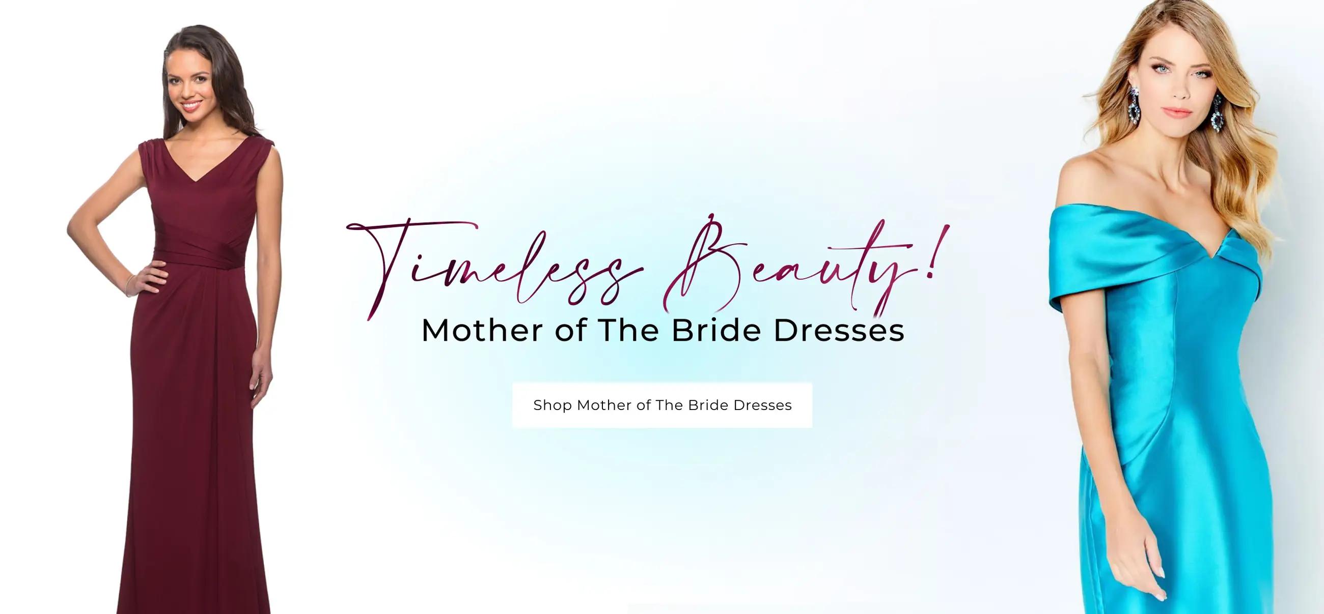 Desktop Mother of The Bride Dresses Banner