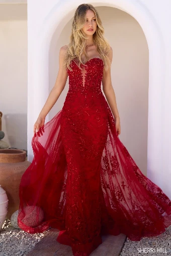 Sherri Hill Style #56670 #0 default Red Light Blue thumbnail