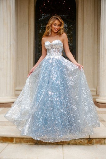 Jovani Style #08417A #0 default Hot Pink thumbnail