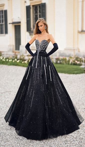 Alyce Paris Style #61770 #0 default Black/Silver thumbnail