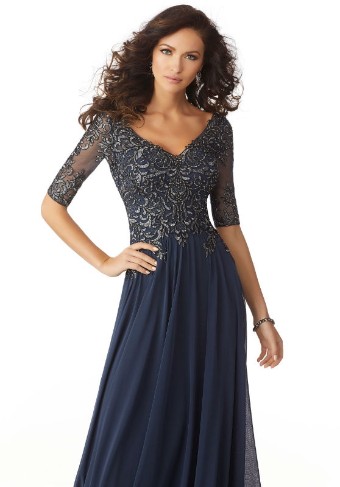 MGNY Style #71805- Madeline Garner NY #1 Indigo thumbnail