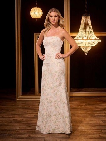 Christina Wu Celebration Style #22280 #0 default Antique Silver/Floral thumbnail