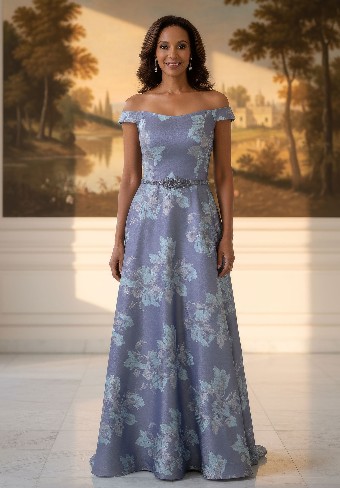 MLNY Style #2070064- Madeline Garner NY #3 Blue/Silver thumbnail