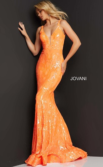Jovani Style #3263A #0 default Light Blue Black/Rose Light Pink Neon Green thumbnail