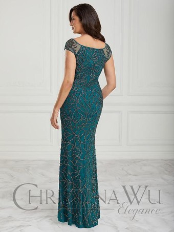 Christina Wu Elegance Style #17007 #2 Hunter Green thumbnail