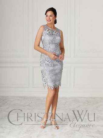 Christina Wu Elegance Style #17028 #0 default Platinum thumbnail