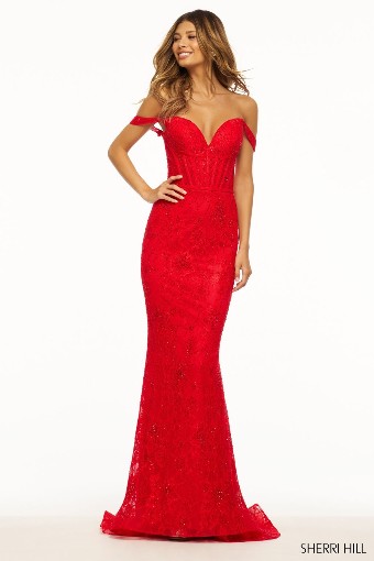Sherri Hill Style #56033 #0 default Red Royal thumbnail