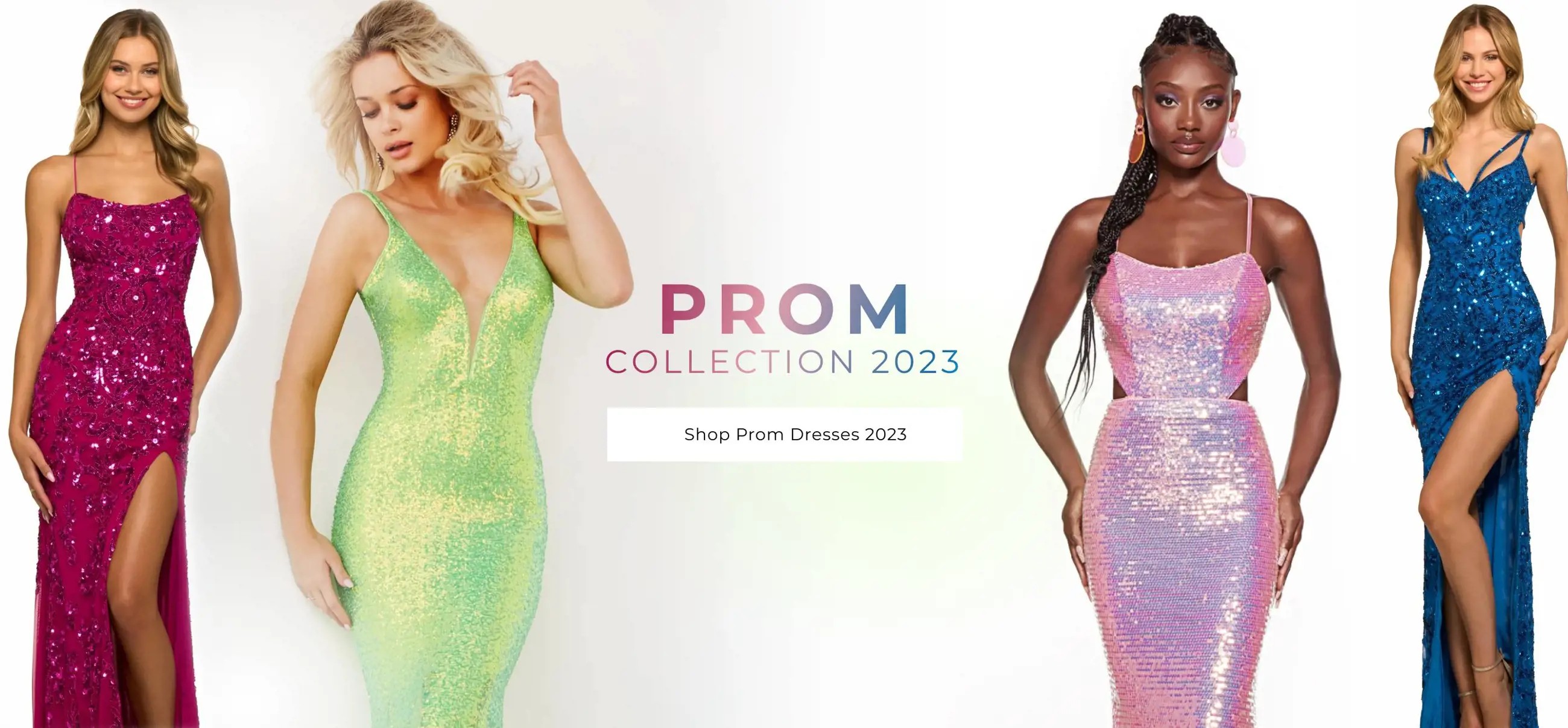 Models Wearing Prom Dresses