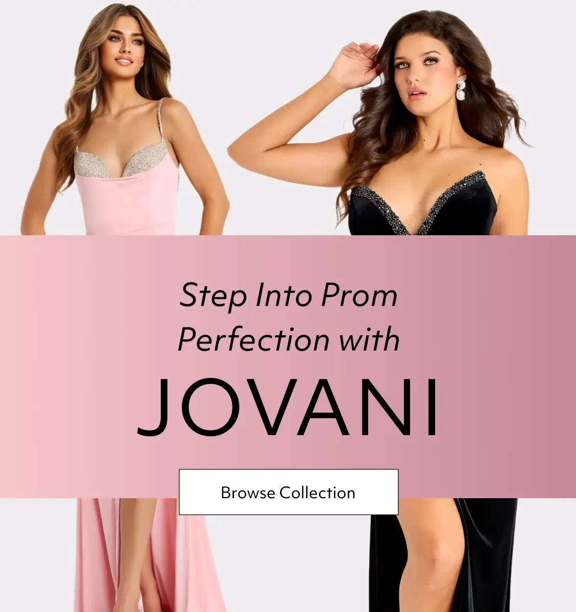 Jovani Prom Banner for Mobile